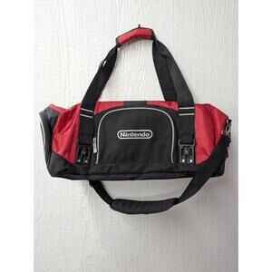 OGIO Big Dome Nintendo Employee Exclusive Red and Black Duffle Bag Travel Gym